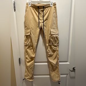 Utility Kakhi Cargo Joggers